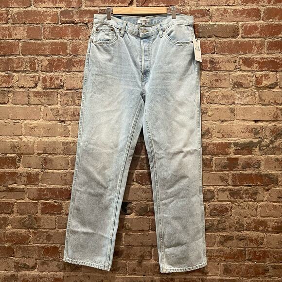 NEW RE/DONE 90s High Rise Loose Jeans Size 31 - Picture 2 of 7
